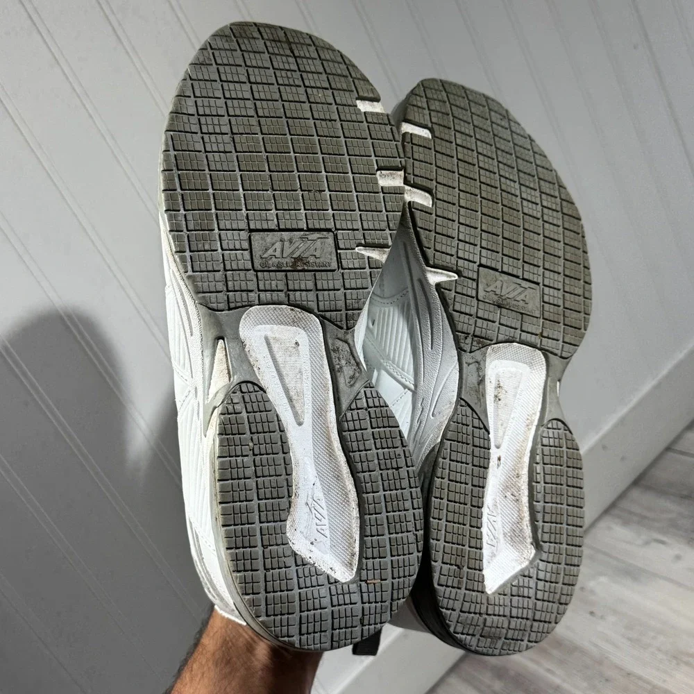 Avia Strap Sneakers‎ Avi-Union Strap II White Men's Sz 11 EEEE
